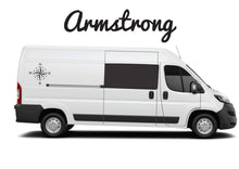Load image into Gallery viewer, Compass van sticker logo on fiat ducato camper van motorhome