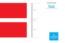 Load image into Gallery viewer, Bude - Van Side Stripes VW T4 T5 T6 Custom Trafic Vivaro