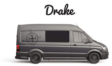 Load image into Gallery viewer, Compass graphic sticker decal for VW craftercampervan or motorhome