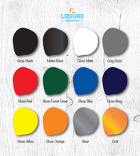 Load image into Gallery viewer, vinyl colour swatches from leisure graphics