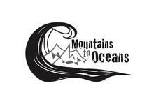 Load image into Gallery viewer, Moceans Camper Van & Motorhome Mountain & Ocean Decal Van Graphic Stickers