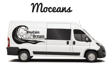 Load image into Gallery viewer, Moceans Camper Van & Motorhome Mountain & Ocean Decal Van Graphic Stickers