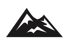 Load image into Gallery viewer, Mountain design motorhome and campervan decal two pack