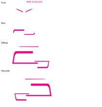 Load image into Gallery viewer, motorhome and campervan decal colour choice