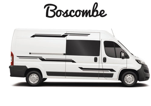 Boscombe Camper Van Graphic Decal Sticker Kit for Fiat Ducato