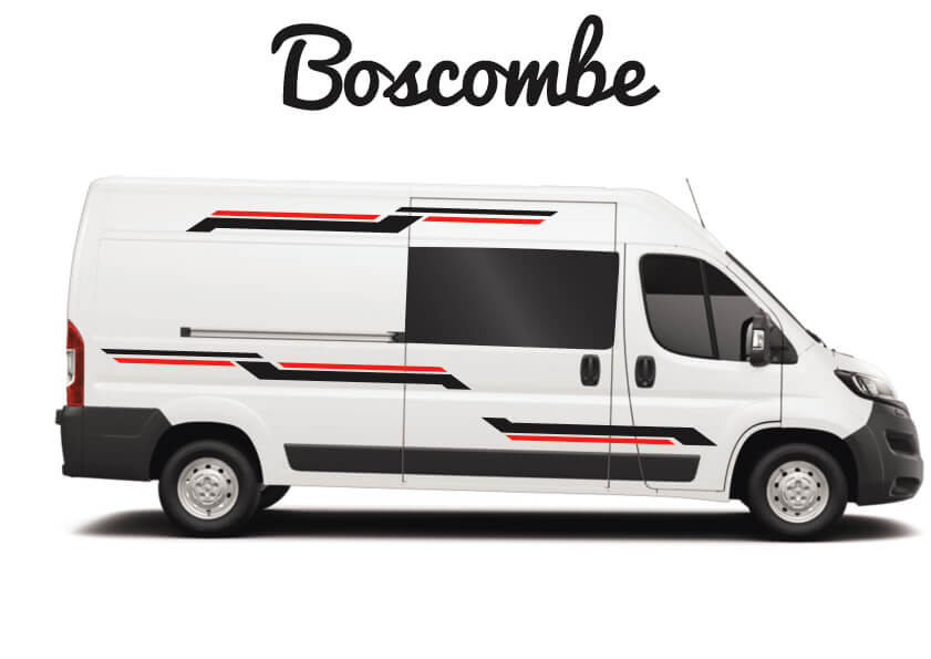 10m Motorhome Vinyl Stripes Graphics Stickers – Camper Van, Caravan, Horsebox Decals