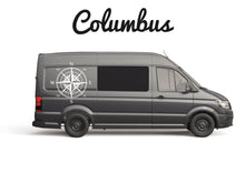 Load image into Gallery viewer, Columbus Compass Decal Camper Van Graphic Sticker
