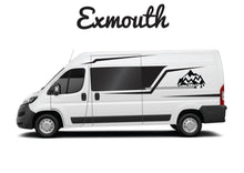 Load image into Gallery viewer, Exmouth Camper Van &amp; Motorhome Decal Sticker Graphics Kit for Fiat Ducato Citroen Relay Peugeot Boxer
