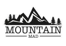 Load image into Gallery viewer, Mountain Mad vinyl logo decal for campervan
