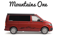 Load image into Gallery viewer, Mountains One - Mountain Design Camper Van Side Decal Sticker Graphics
