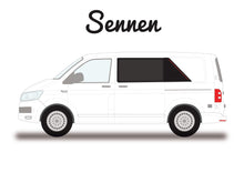 Load image into Gallery viewer, VW T5 T6 Rear Quarter Vinyl Blackout Feature - Sennen
